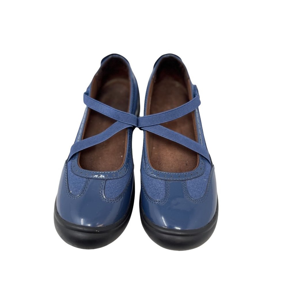 Lands’ End Women’s Patent Leather Terrain Shoes Size 5B